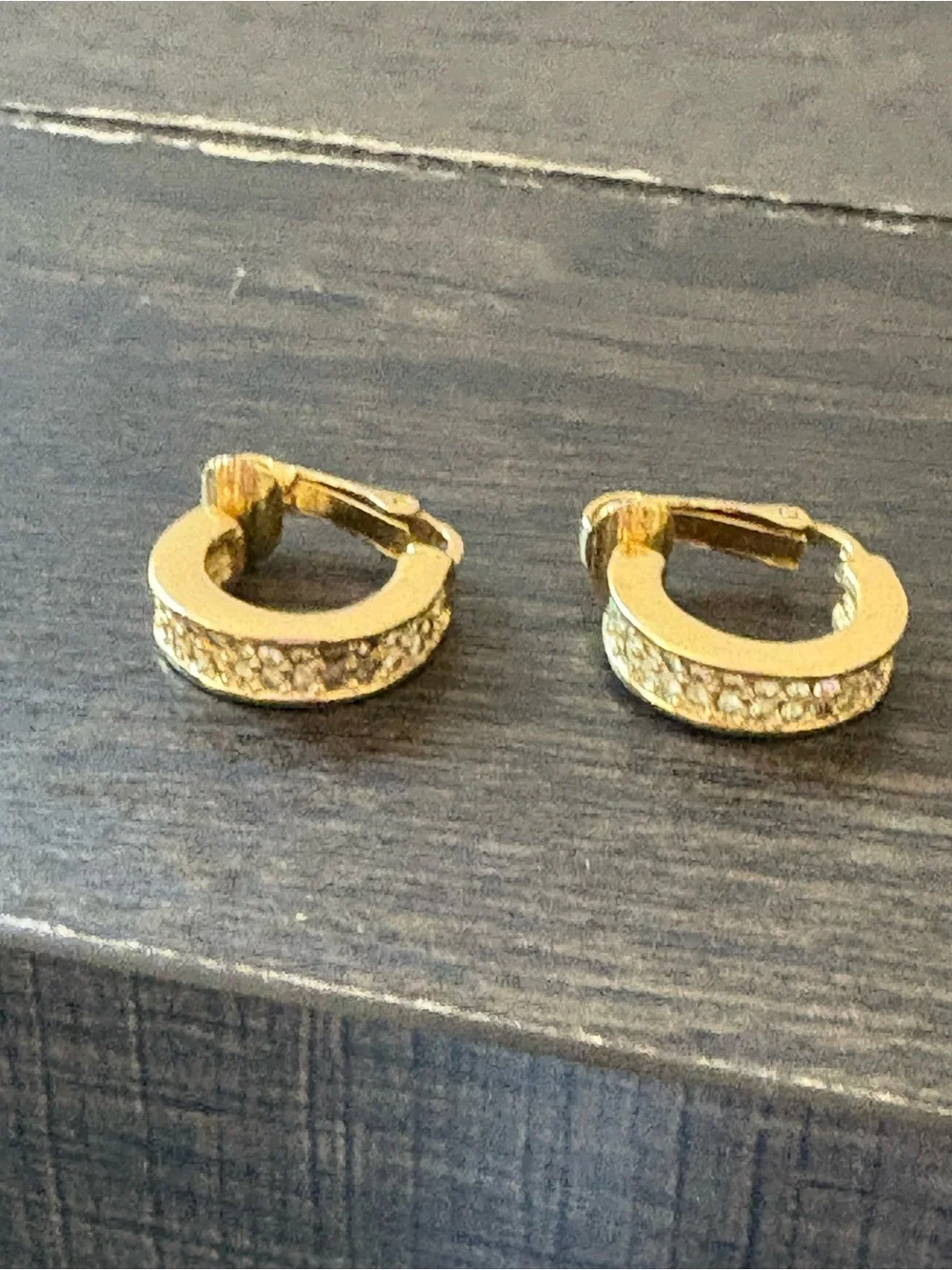 Dior gold tone